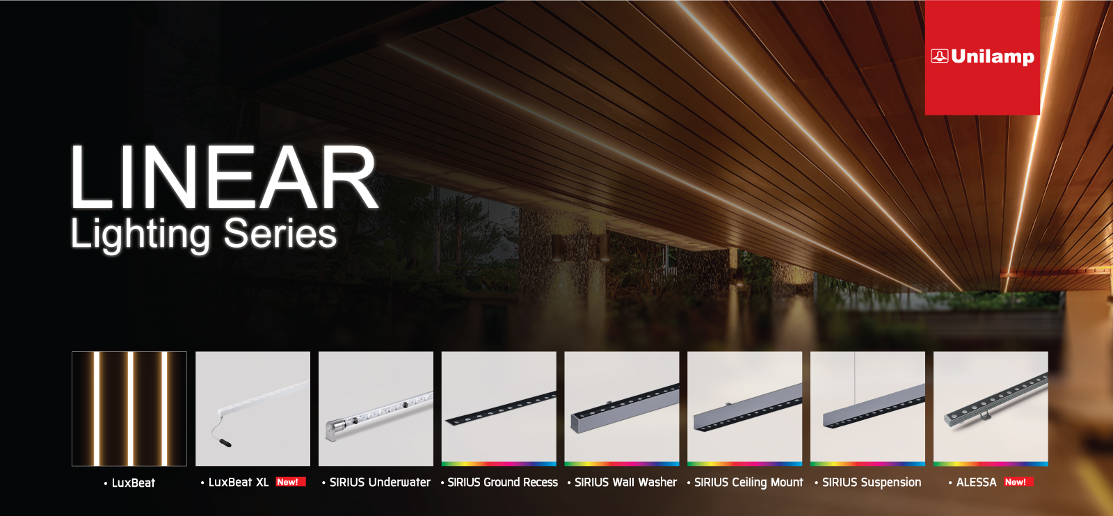 Linear Lighting Series Unilamp