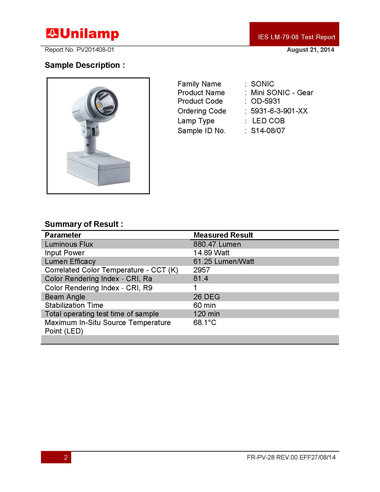 LM-79 Report |