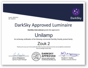 Unilamp - Zouk 2 - DarkSky Approved