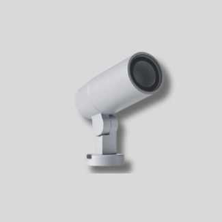 ALPHA compact outdoor spotlight for landscape lighting.