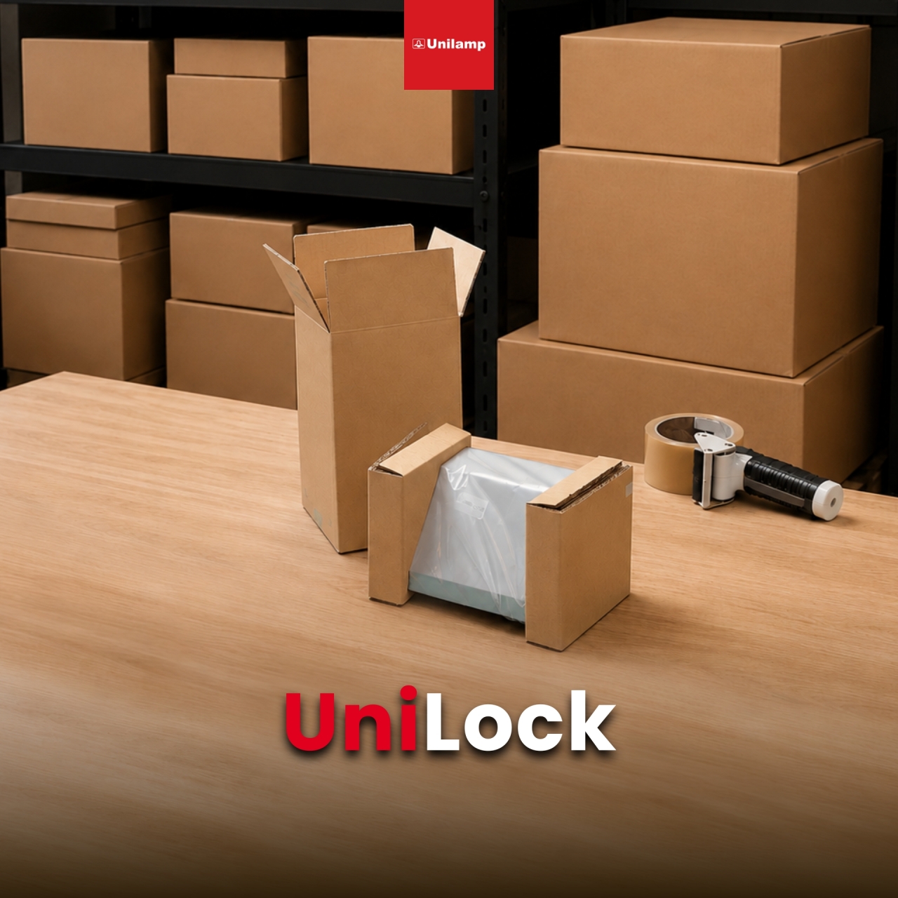Unilamp UniLock product packaging
