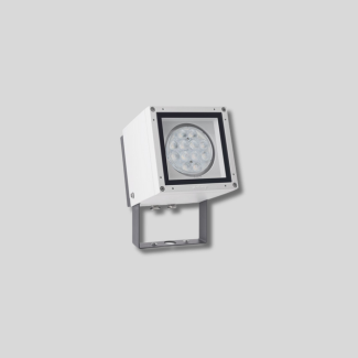 KUBIK outdoor architectural spotlight designed for precise façade and accent lighting applications.